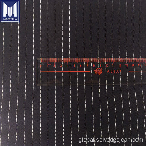 Denim Fabric Cotton Capris Jeans wabash stripe 16.5oz gsm100% cotton selvedge denim fabric Supplier